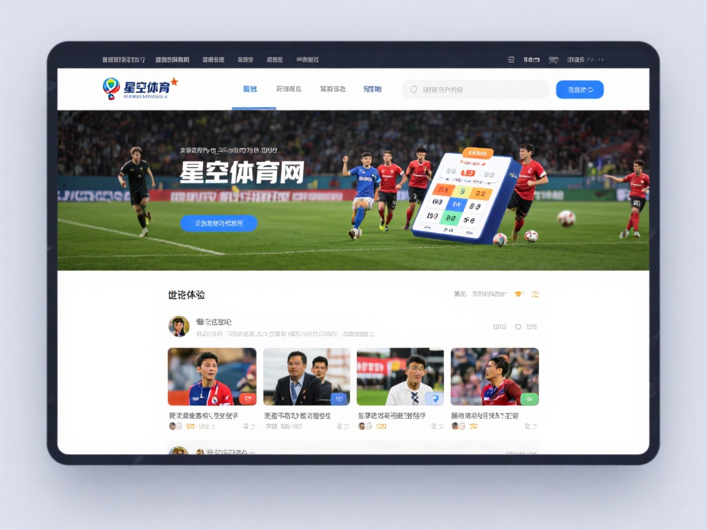 除了资讯本身，星空体育官网还注重用户体验，通过互动