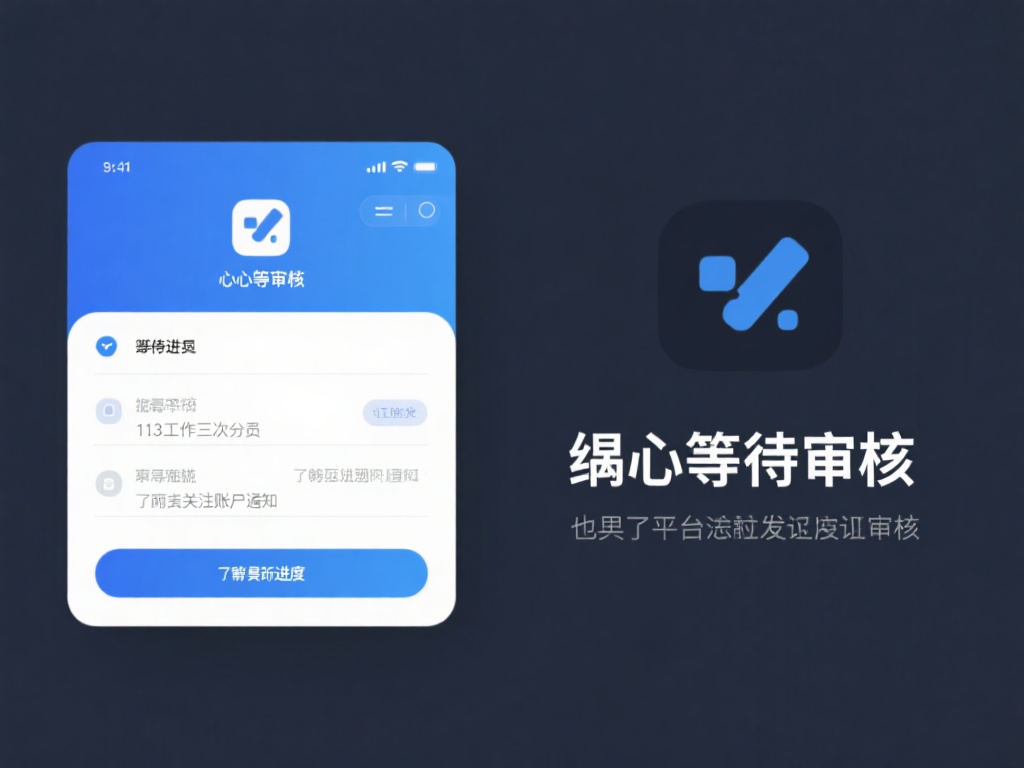 耐心等待审核：如果是平台主动发起的审核，通常会在1